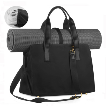 Custom Fashion Lightweight Sport Gym Bag Carrier Yoga Mat Sling Tote Bag